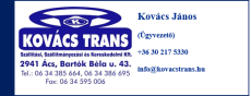 Profile picture for user Kovács-Trans Kft