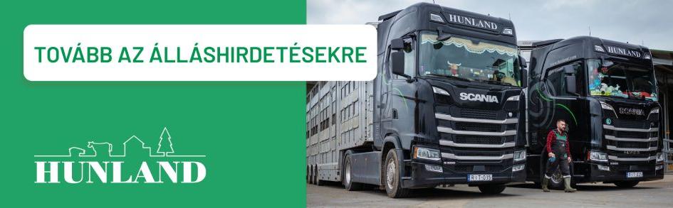 Hunland Group Holding Kft. - sofőr állások