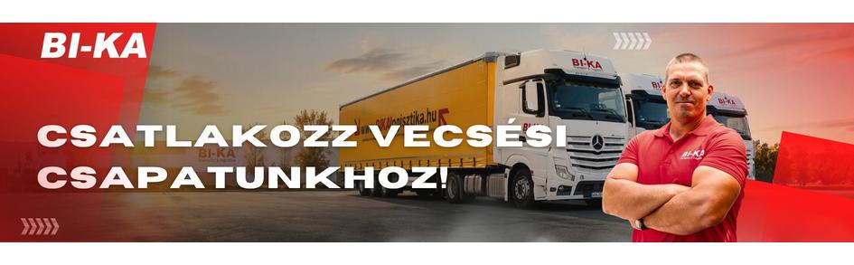 BI-KA Logisztika Kft. - sofőr állás